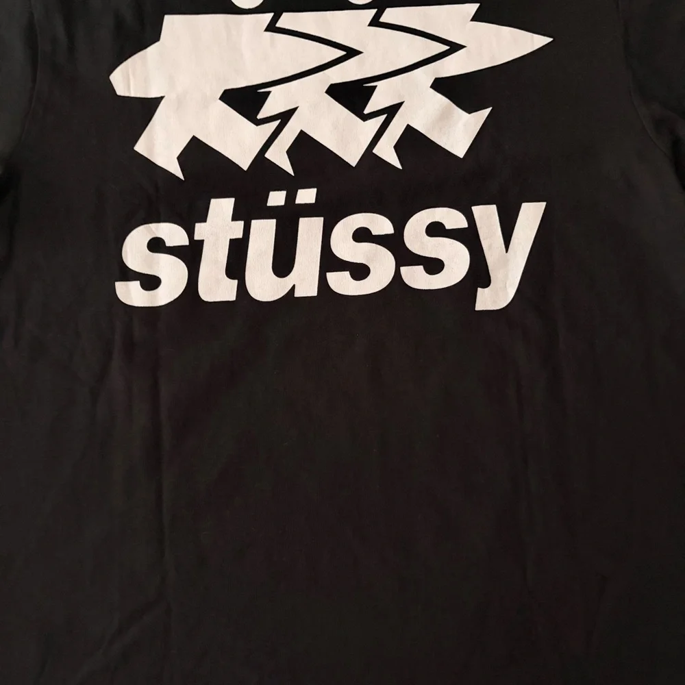 Stussy Black Short-Sleeve Tee - Picture 5 of 7